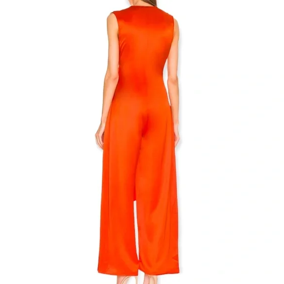 NWT Nonchalant Jana orange jumpsuit